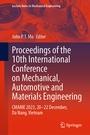 Cover: Proceedings of the 10th International Conference on Mechanical, Automotive and Materials Engineering - Springer