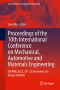 Cover: Proceedings of the 10th International Conference on Mechanical, Automotive and Materials Engineering - Springer