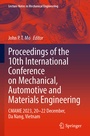 Cover: Proceedings of the 10th International Conference on Mechanical, Automotive and Materials Engineering - Springer