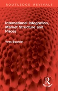 Bild: International Integration, Market Structure and Prices - Routledge