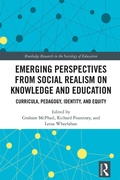 Cover: Emerging Perspectives from Social Realism on Knowledge and Education - Routledge