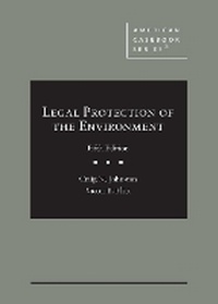 Enlarge image Cover: Legal Protection of the Environment - Foundation Press