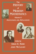 Cover: Institutions and Applications - Academic Press