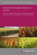 Cover: Genetics of drought tolerance in cereals - Burleigh Dodds Science Publishing