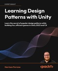 Cover: Learning Design Patterns with Unity - Packt Publishing