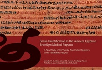 Abbildung von: Snake Identification in the Ancient Egyptian Brooklyn Medical Papyrus - Lockwood Press