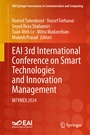 Cover: EAI 3rd International Conference on Smart Technologies and Innovation Management - Springer