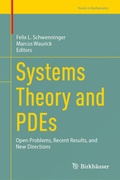 Cover: Systems Theory and PDEs - Birkh&auml;user