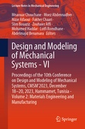 Cover: Design and Modeling of Mechanical Systems - VI - Springer