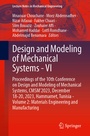Cover: Design and Modeling of Mechanical Systems - VI - Springer