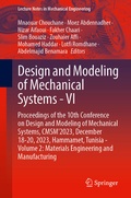 Cover: Design and Modeling of Mechanical Systems - VI - Springer