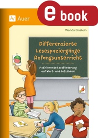 Abbildung von: Differenzierte Lesespaziergänge Anfangsunterricht - Auer Verlag