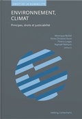Cover: Environnement, climat - Helbing & Lichtenhahn