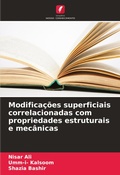 Cover: Modificacoes superficiais correlacionadas com propriedades estruturais e mecanicas - Edicoes Nosso Conhecimento