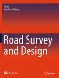 Cover: Road Survey and Design - Springer