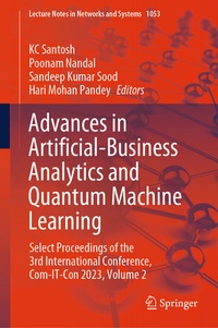 Abbildung von: Advances in Artificial-Business Analytics and Quantum Machine Learning - Springer