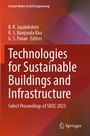 Cover: Technologies for Sustainable Buildings and Infrastructure - Springer