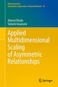 Cover: Applied Multidimensional Scaling of Asymmetric Relationships - Springer