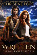 Cover: Written (The Djinn Wars, #14) - Dark Valentine Press