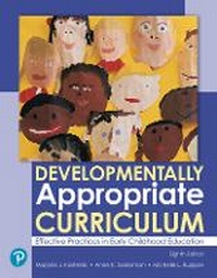 Enlarge image Cover: Developmentally Appropriate Curriculum - Pearson