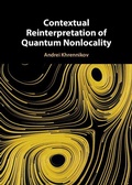 Cover: Contextual Reinterpretation of Quantum Nonlocality - Cambridge University Press