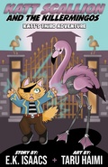 Cover: Katt Scallion and the Killermingos (Space Pirate Cat Adventures, #3) - E.K. Isaacs
