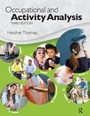 Cover: Occupational and Activity Analysis - Routledge