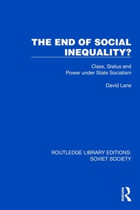 Abbildung von: The End of Social Inequality? - Routledge
