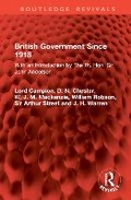 Cover: British Government Since 1918 - Routledge