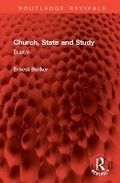 Cover: Church, State and Study - Routledge