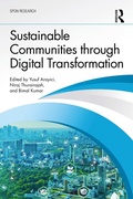 Cover: Sustainable Communities through Digital Transformation - Routledge