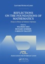 Cover: Reflections on the Foundations of Mathematics: Essays in Honor of Solomon Feferman - CRC Press