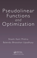 Cover: Pseudolinear Functions and Optimization - Chapman and Hall