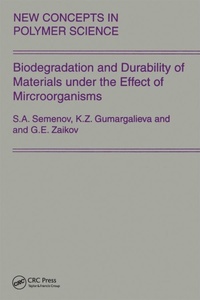 Enlarge image Cover: Biodegradation and Durability of Materials under the Effect of Microorganisms - CRC Press