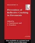 Cover: Prevention of Reflective Cracking in Pavements - CRC Press