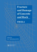 Cover: Fracture and Damage of Concrete and Rock - FDCR-2 - CRC Press