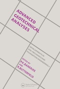 Cover: Advanced Geotechnical Analyses - CRC Press