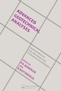 Enlarge image Cover: Advanced Geotechnical Analyses - CRC Press