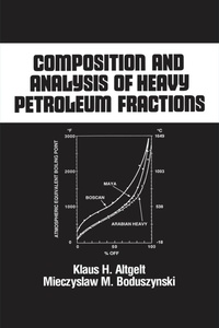 Abbildung von: Composition and Analysis of Heavy Petroleum Fractions - CRC Press