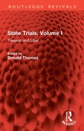 Cover: State Trials, Volume I - Routledge