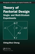 Cover: Theory of Factorial Design - Chapman and Hall