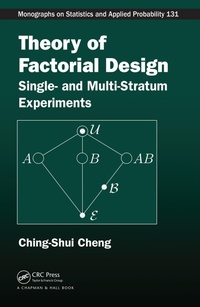 Enlarge image Cover: Theory of Factorial Design - Chapman and Hall