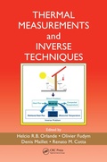 Cover: Thermal Measurements and Inverse Techniques - CRC Press