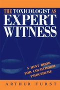 Cover: The Toxicologist as Expert Witness - CRC Press