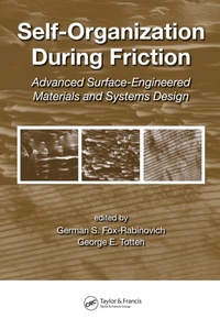 Enlarge image Cover: Self-Organization During Friction - CRC Press
