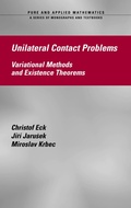 Cover: Unilateral Contact Problems - CRC Press