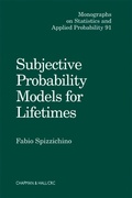 Cover: Subjective Probability Models for Lifetimes - Chapman and Hall
