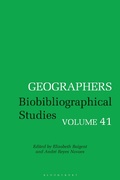 Cover: Geographers - Bloomsbury Academic