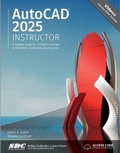Cover: AutoCAD 2025 Instructor - SDC Publications