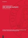 Cover: Der grosse Aufsatz - De Gruyter